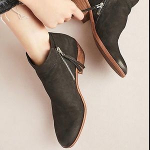 Sale! Sam Edelman Packer double zip suede booties